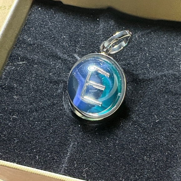 Burberry Silver Pendant with Letter “E” - Picture 3 of 11